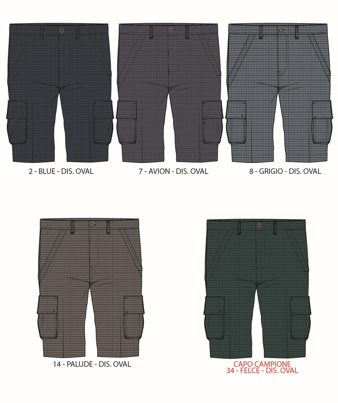 BERMUDA UOMO BECB33 Tellini S.R.L. Velkoobchodní oblečení